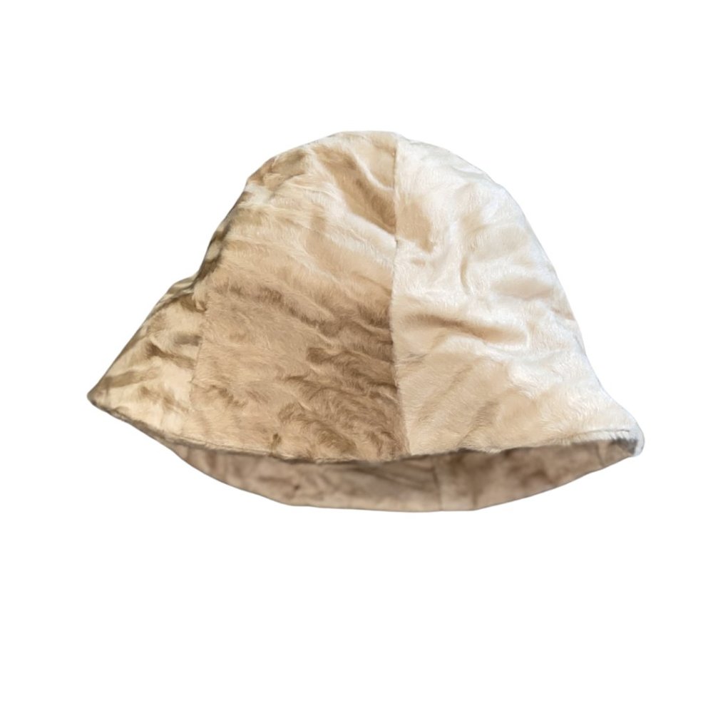 Prada Tan Suede Bucket Hat